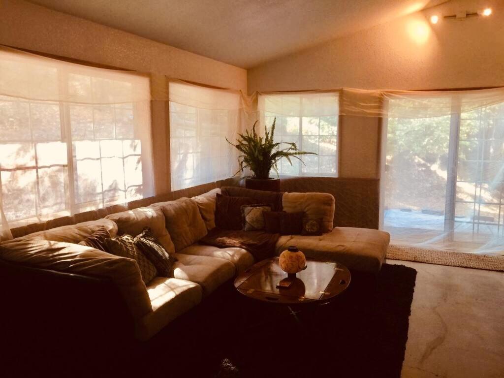 A Lovely Cabin House At Way Woods Retreat With Outdoor Hot Tub! - By Sacred Hub Mgmt Foresthill Bagian luar foto